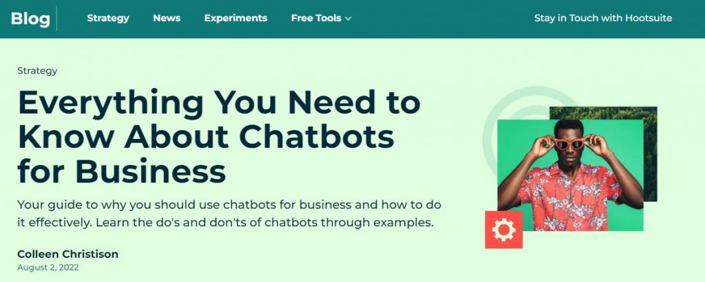 chatbot artikel